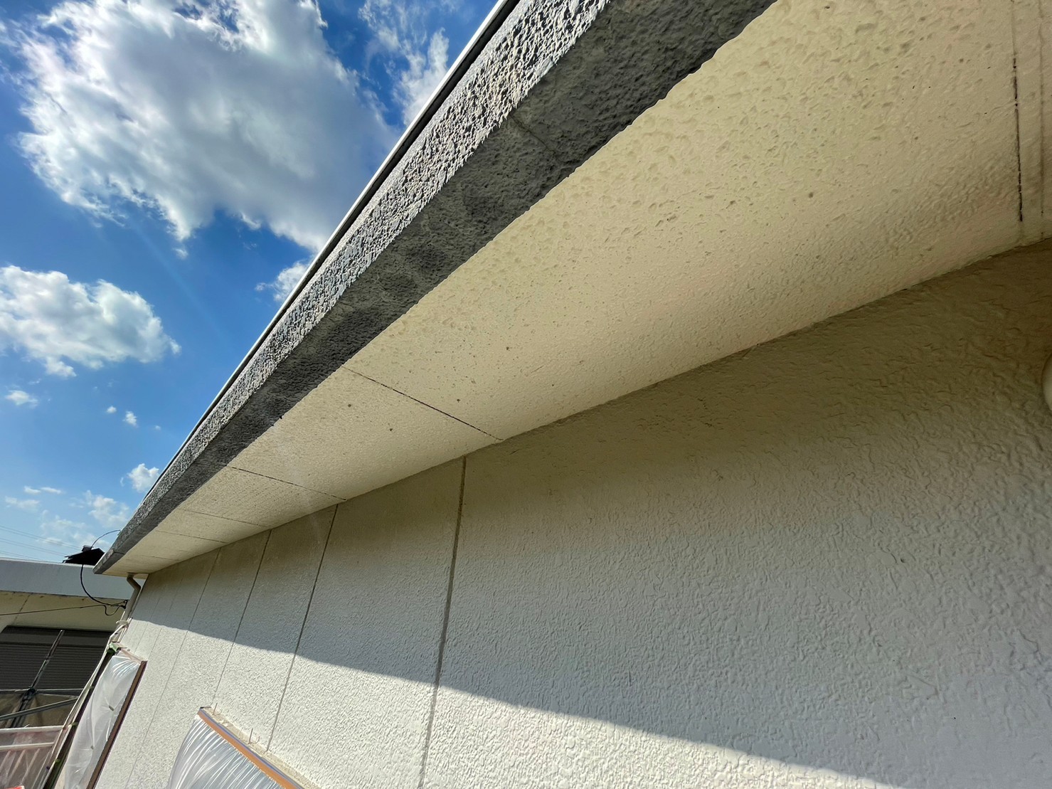 春日井市の軒天塗装