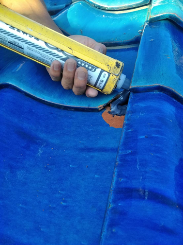 沼津市雨漏り瓦応急処置