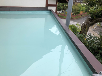 ウレタン塗布完了