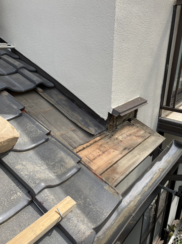 沼津市雨漏り野地板