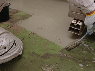 ケレン下地調整