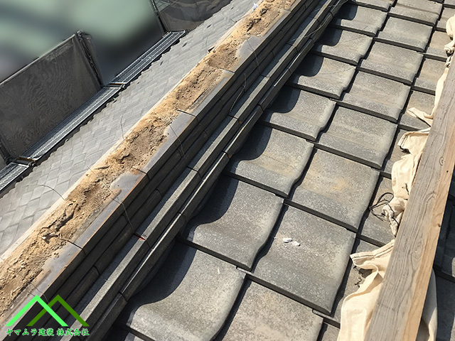 積み上げた棟を取ります