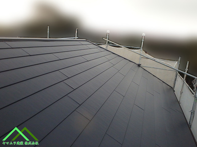 大屋根の完了