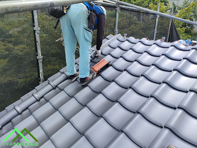 一本ずつ並べる