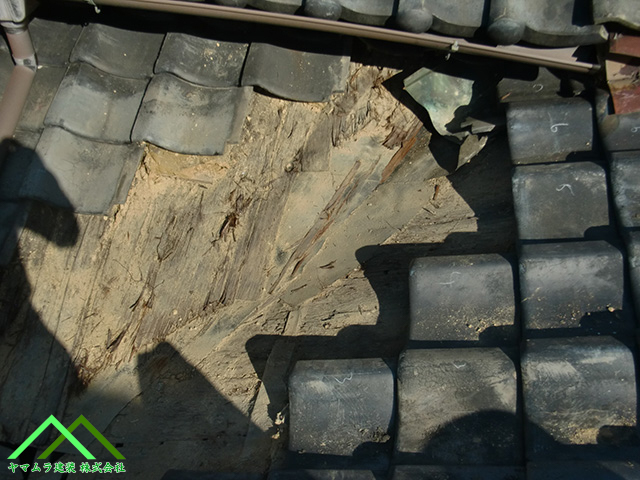 昔のルーフィング