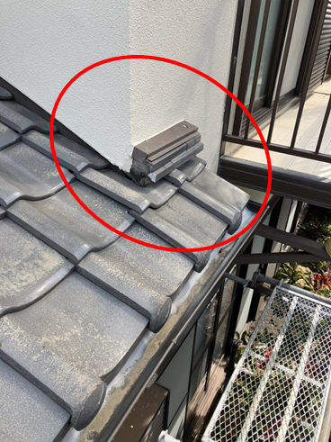 沼津市　部分的な瓦屋根瓦葺き直しで天井の雨漏り解消