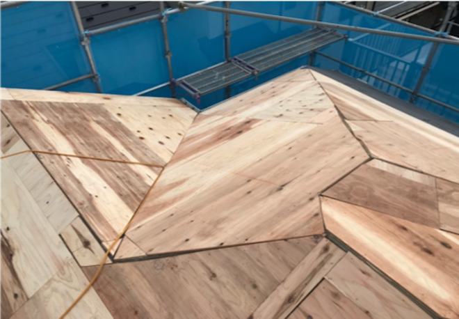 野地板増し張り