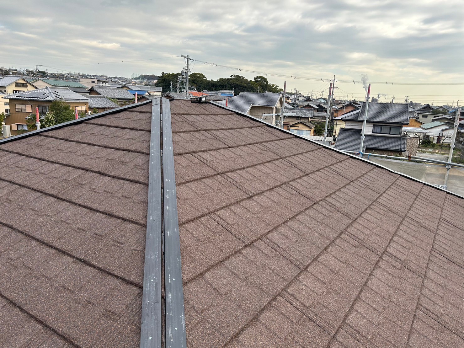 春日井市のT－ルーフのカバー工法