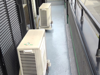 ウレタン防水工事　完工