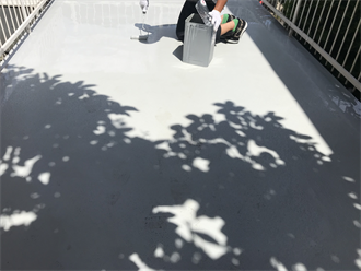 ウレタン防水　2層目