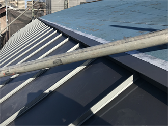 腰折れ部の雨仕舞