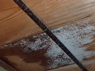 長生郡長南町小生田にて防水紙などの劣化による雨漏り、屋根葺き替え工事をご提案