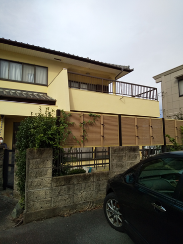 沼津市ベランダ雨漏り