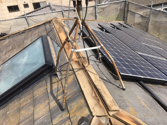 棟板金撤去後　さいたま市緑区