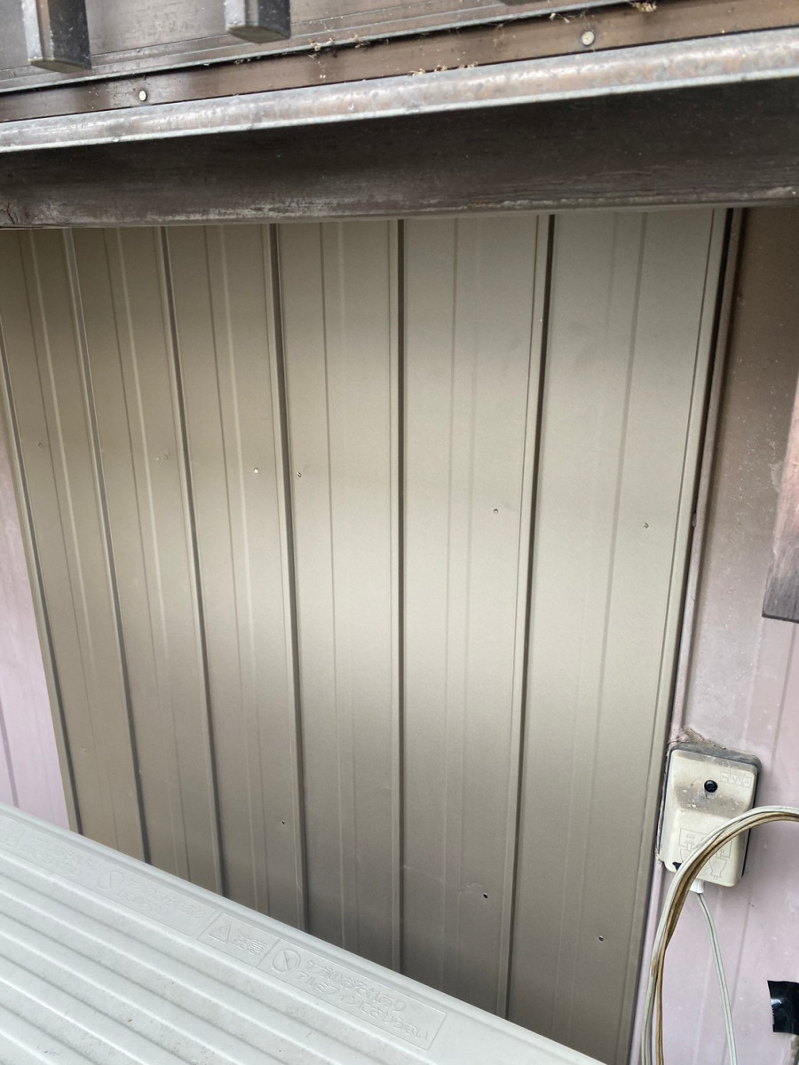 守山区でトタンの貼替