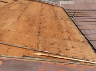 屋根葺き替え工事ビフォア