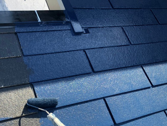 大和市西鶴間で雨漏り！足場設置で屋根塗装工事も実施。高圧洗浄からタスペーサー設置、塗料は遮熱塗料ファインパーフェクト・ベストを使用