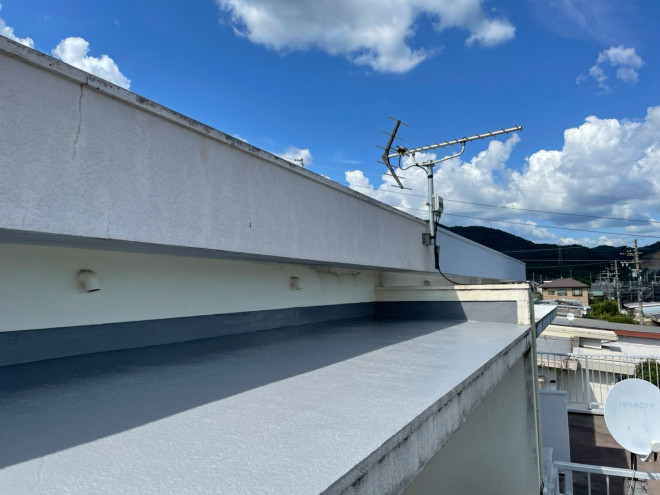 春日井市の屋上防水