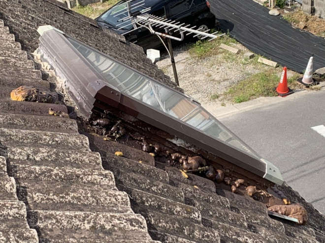 春日井市、雨漏り、屋根葺き替え