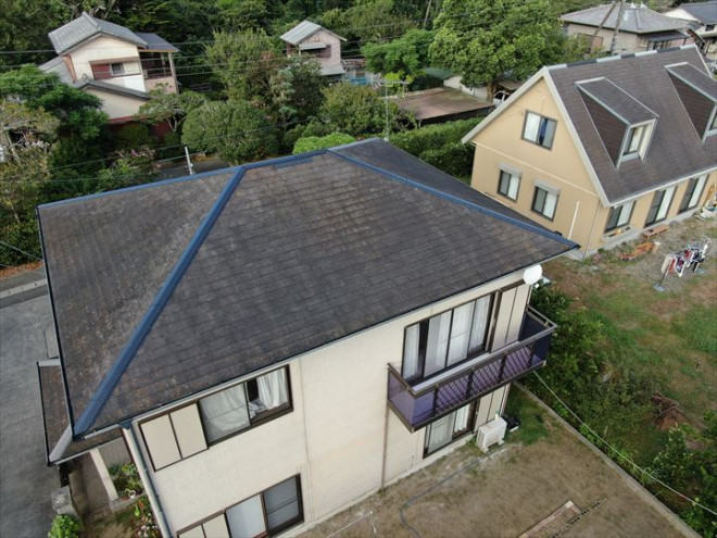 火災保険を使用した棟板金交換工事が竣工