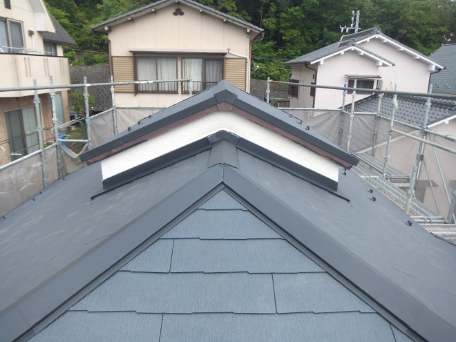 カラーベスト屋根