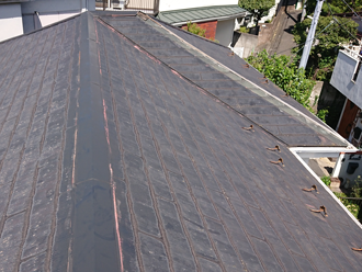 現地調査をさせて頂いた屋根