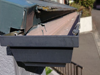 横から見た雨樋