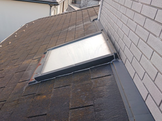 天窓からの雨漏り