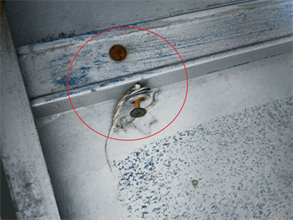 釘の浮きと脳天打ち