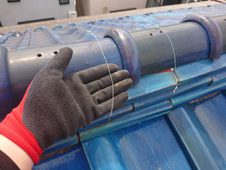 銅線が切れています