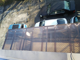 波状屋根の張替え