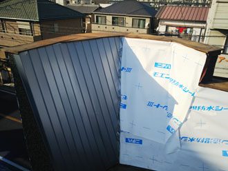 ガルバリウム取り付け