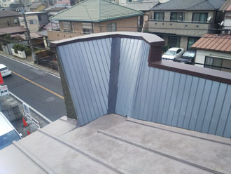 ガルバリウム取り付け