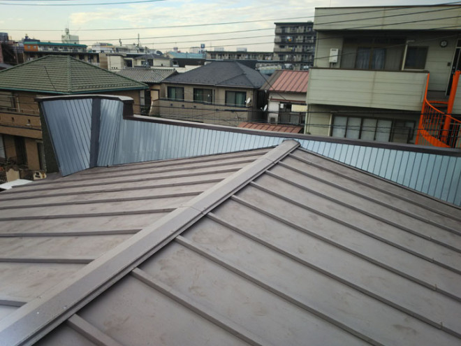 板金カバー完工