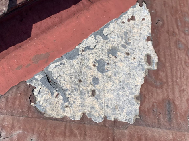 守山区でパミールの剥がれ