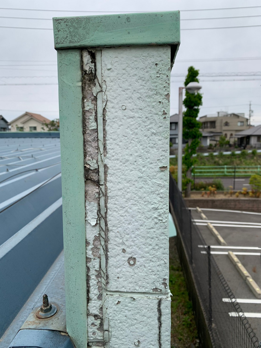 守山区でサイディングの雨漏り