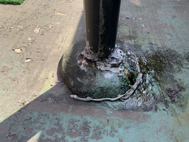 春日井市のベランダ防水、雨漏り