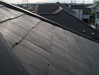 スレートの様子