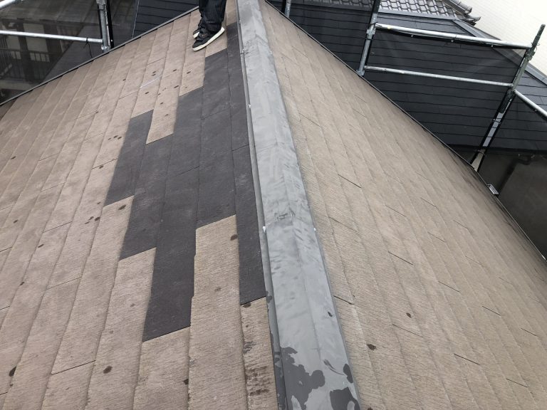 スレート差し替え工事完工