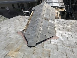 瓦がなくなってしまっている箇所