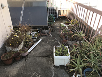 防水工事施工前