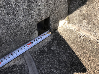 排水ドレン補修