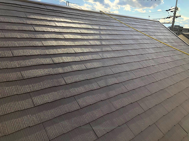 スレート屋根塗装工事