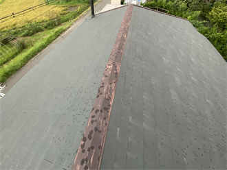 スレート屋根調査