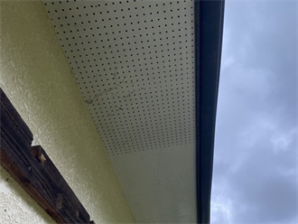 軒天の状態確認