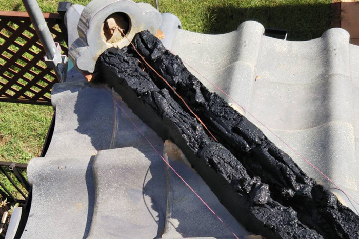 棟の取り直し工事