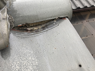 なくなった漆喰