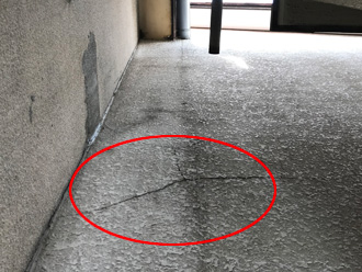 外壁のクラック