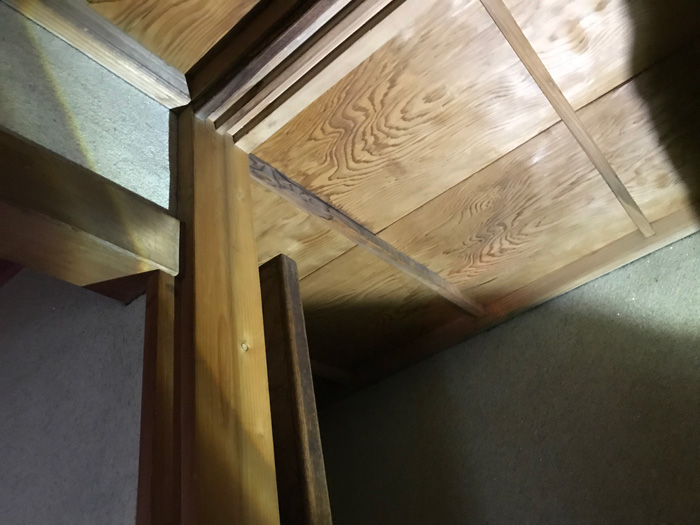 天井からの雨漏り