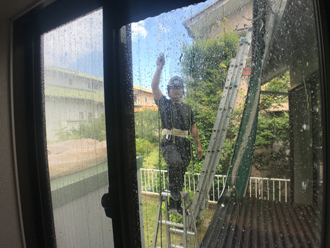 川崎市多摩区生田の賃貸雨漏りを外壁コーキング補修で対応